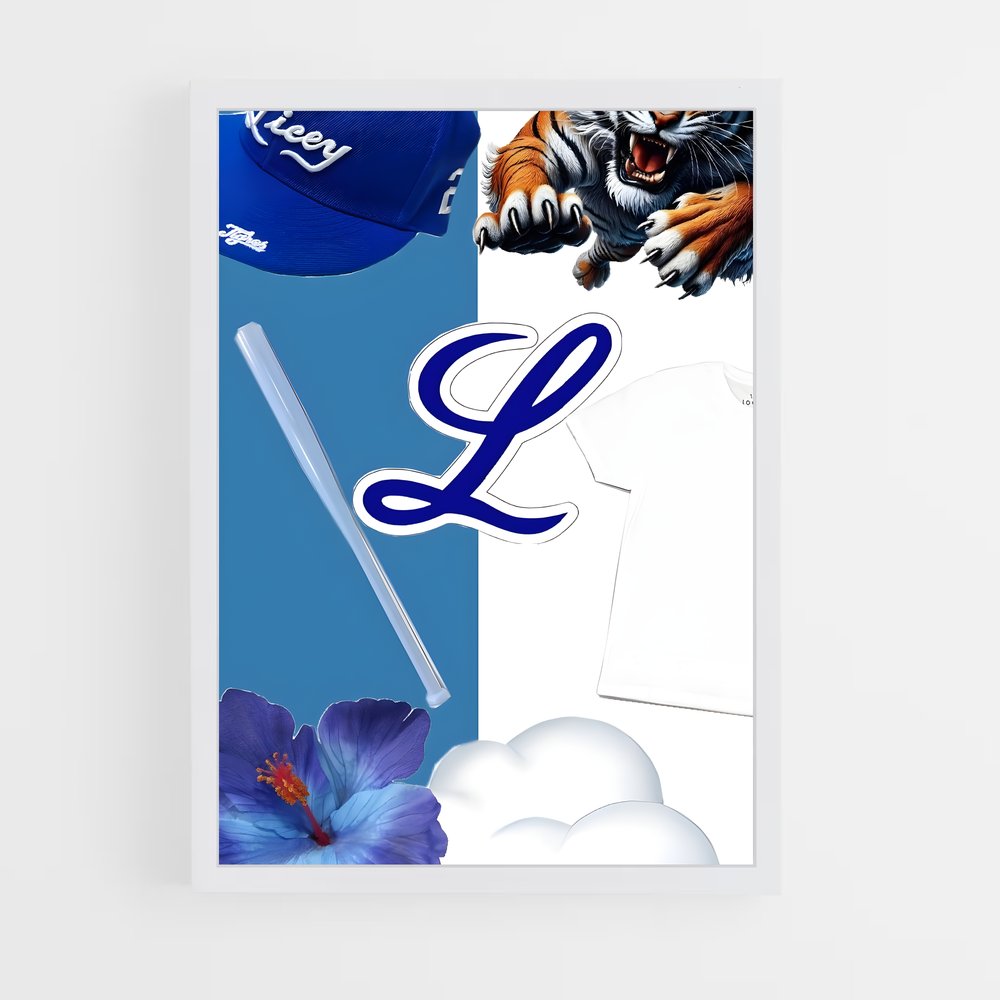 Poster Tigers Spirit – affiche Baseball (vue 3)